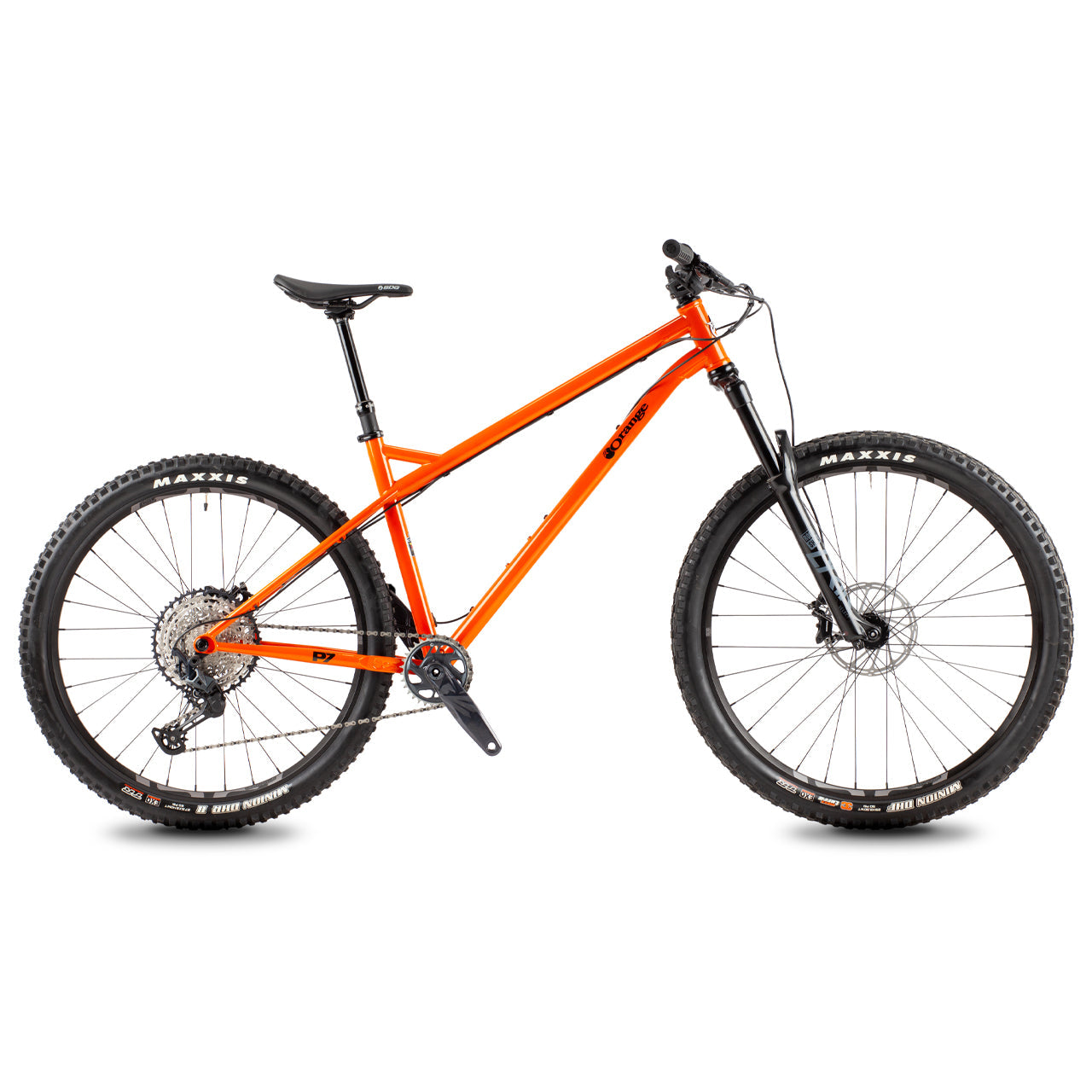ORANGE 「オレンジ」 P7 カスタム 2015年頃 マウンテンバイク A Budget Modern Upgrade For A Retro Mountain Bike - Orange P7