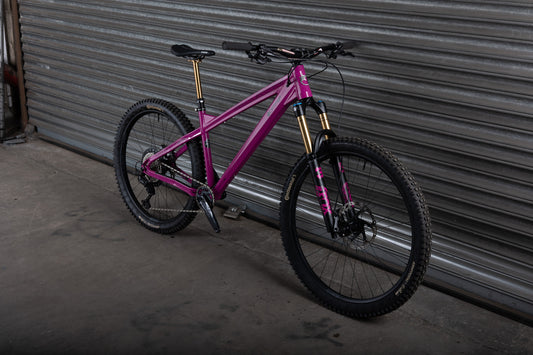 Ex-Demo 2025 Switch Hardtail Factory, Large, Fuchsia - Orange Bikes