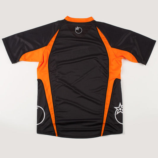 Orange Short Sleeve Riding Jersey - Orange Bikes