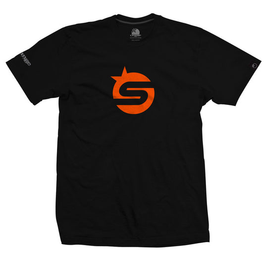 Strange Heart Tee - Orange Bikes