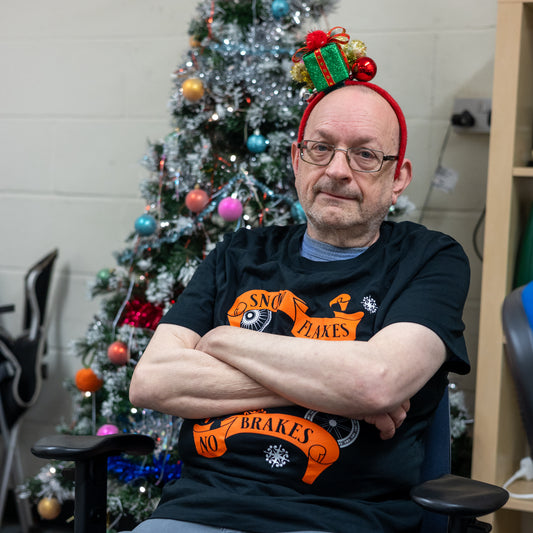 2025 Christmas Tee "SNOWFLAKES! | NO BRAKES!"