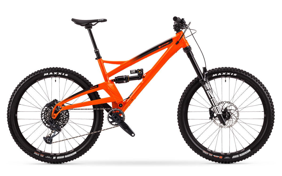 Alpine 6 RS-2022 – Orange Bikes