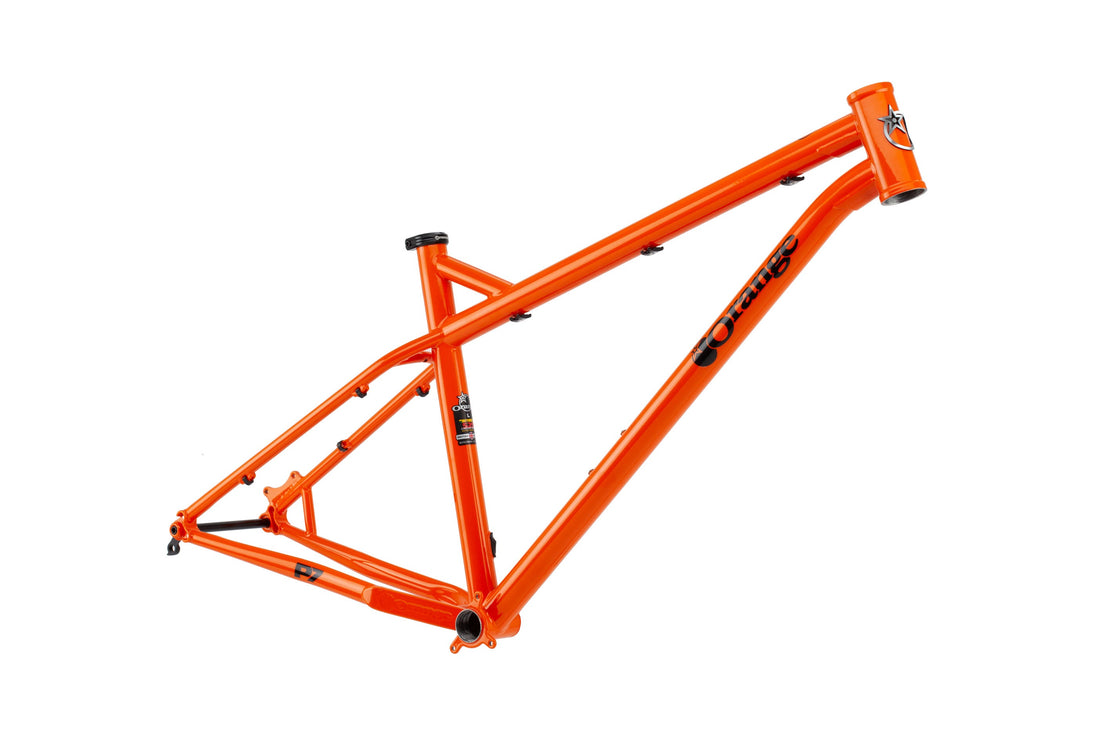 Orange P7 Steel Hardtail Frame