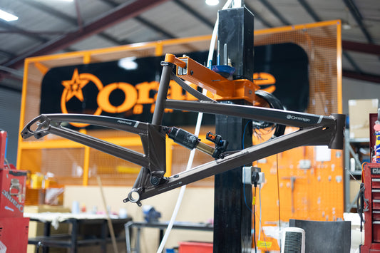 2020 Alpine 6 Frame - Orange Bikes