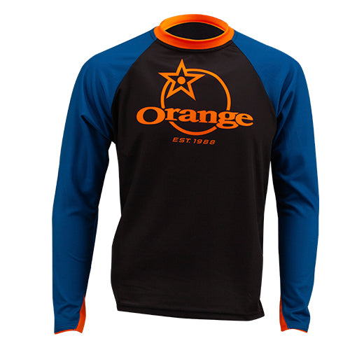 Trail Jersey Long Sleeve - Orange Bikes