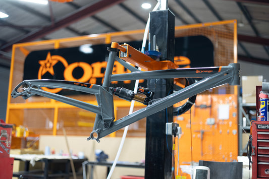 2021 Switch 6 Frames Norlando Grey - Orange Bikes