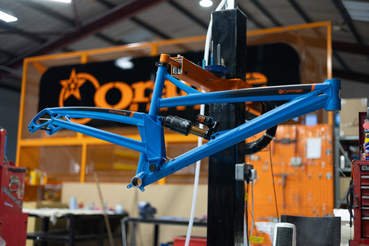 2021 Switch 6 Frames Sparks Blue - Orange Bikes
