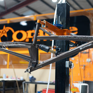 2022 Alpine Evo Frames - Orange Bikes