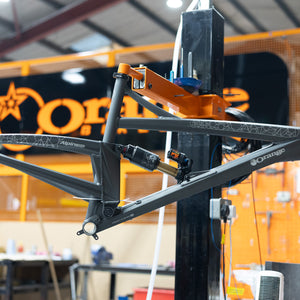 2022 Alpine Evo Frames - Orange Bikes