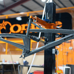2022 Alpine Evo Frames - Orange Bikes