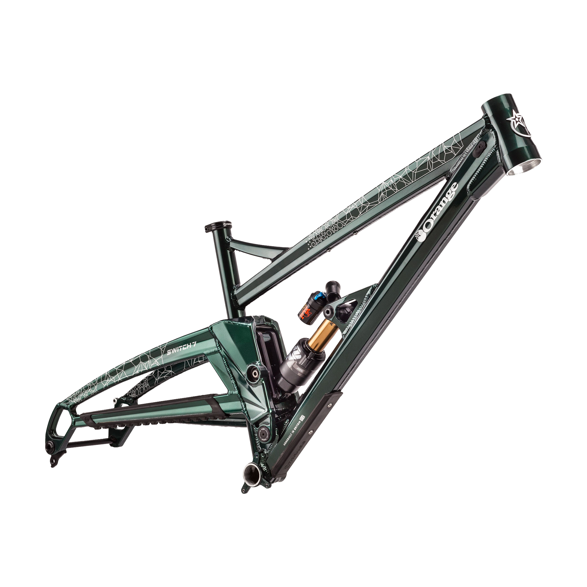 Switch 7 Frame - Orange Bikes