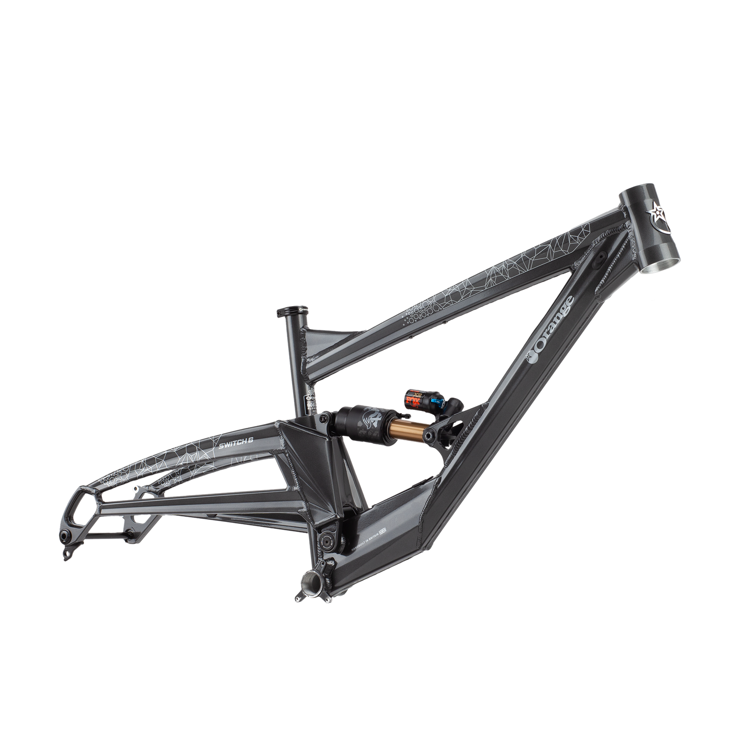 Switch 6 Frame - Orange Bikes