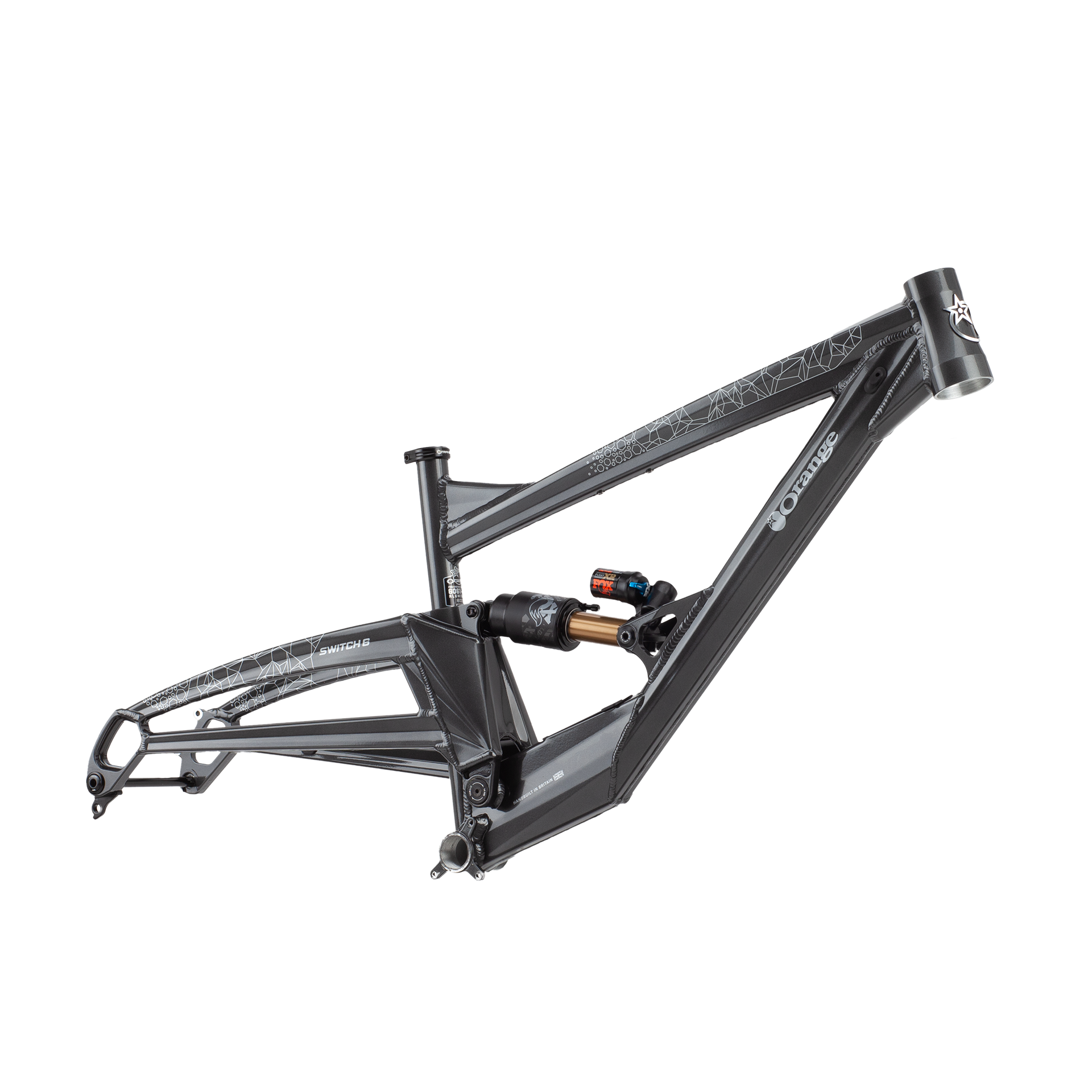 Switch 6 Frame - Orange Bikes