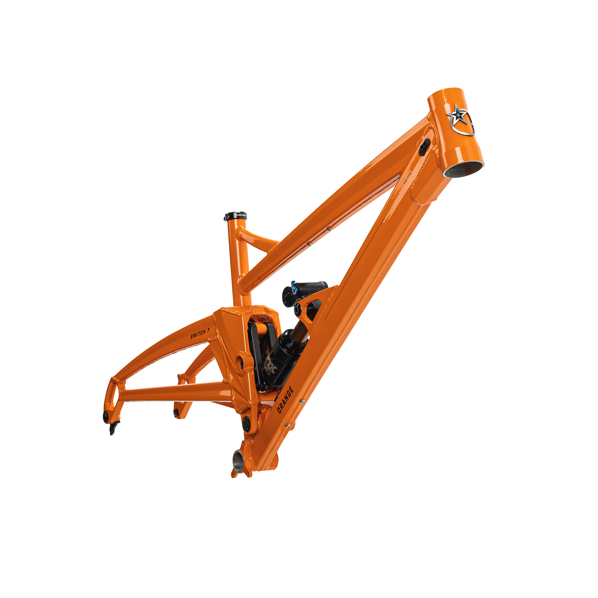 2026 Switch 7 Frame - Orange Bikes
