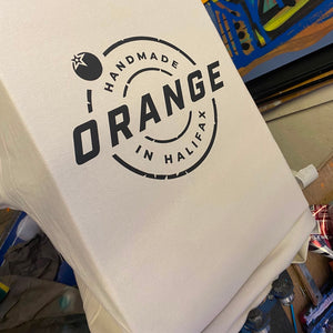 OVERSIZED Dust Tee |  ORANGE BIKES STAMP