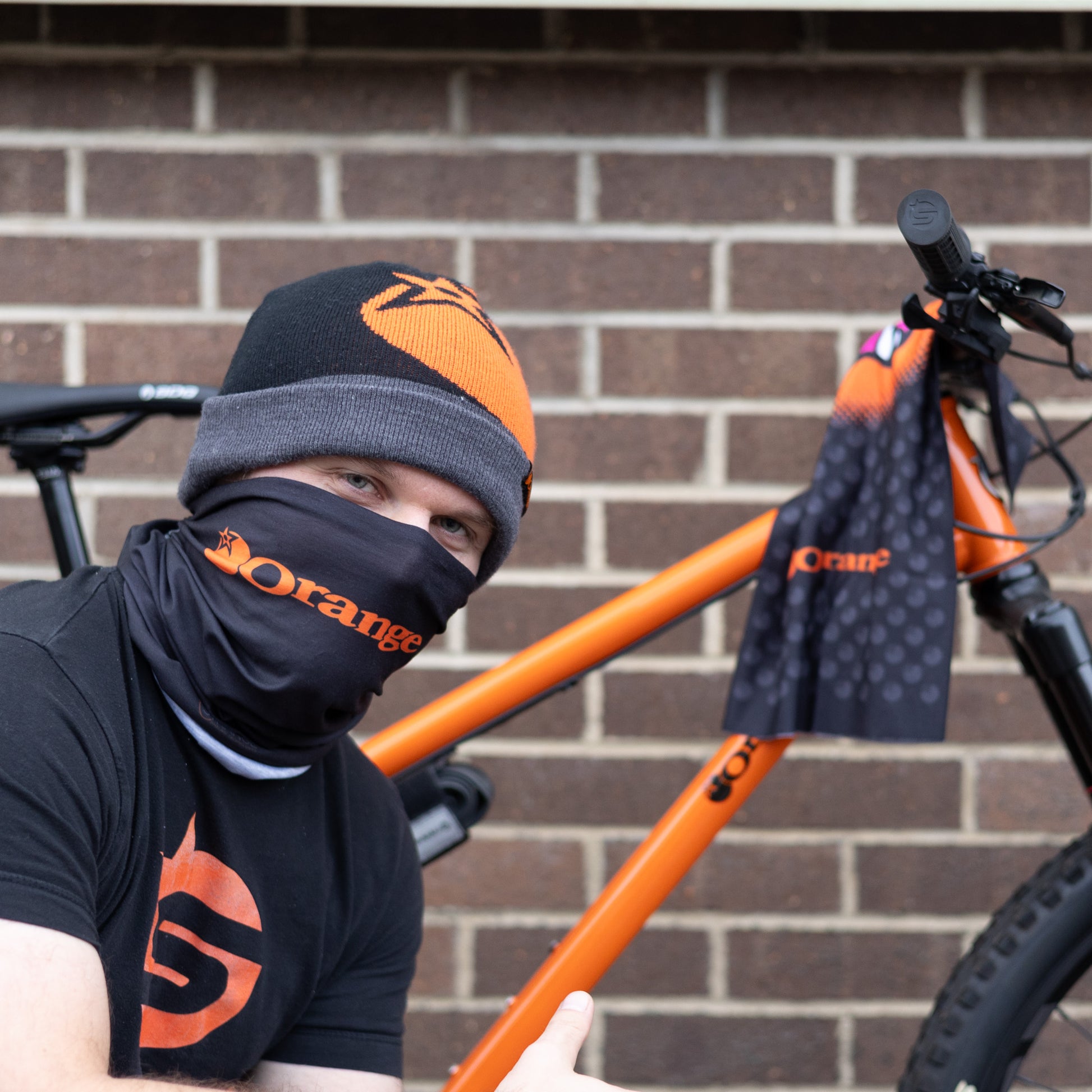 Orange Stealth Head Tube Gaiter - Orange Bikes