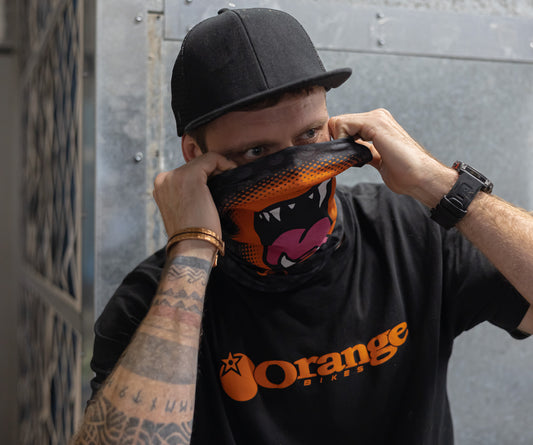 Angry Orange Head Tube Gaiter - Orange Bikes
