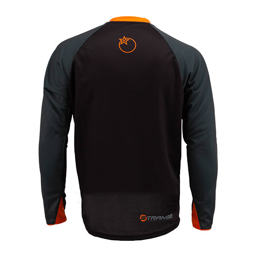 Trail Jersey Long Sleeve - Orange Bikes