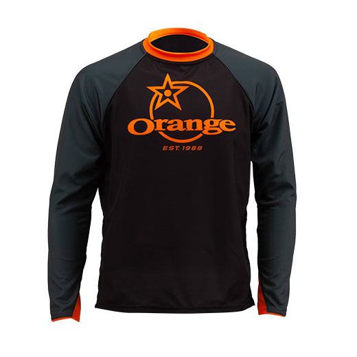 Trail Jersey Long Sleeve - Orange Bikes