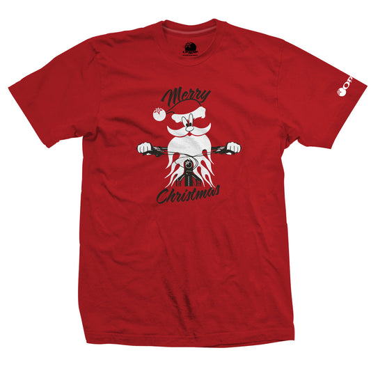 2022 Christmas T-shirt - Orange Bikes