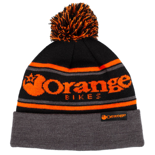 Corporate Bobble Hat - Orange Bikes