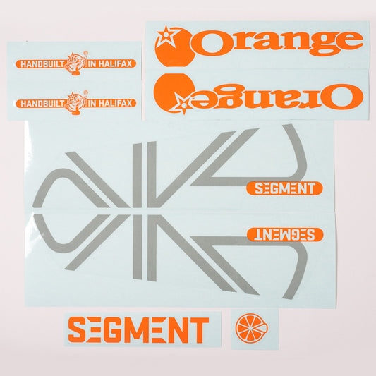 2015 Segment Decal kit - Orange Bikes