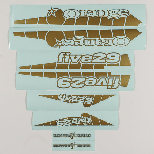 Five 29 Decal Kit - Orange Bikes