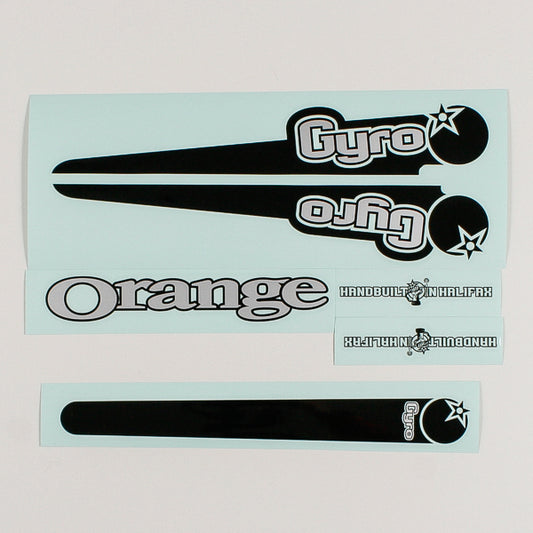 Gyro Decal Kit - Orange Bikes