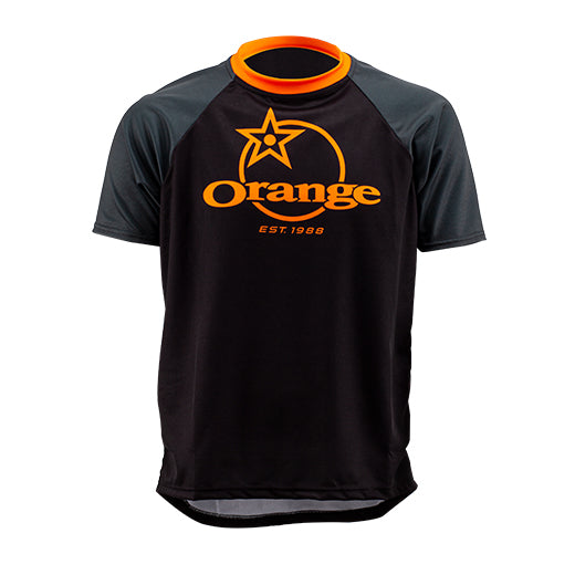 Trail Jersey Short Sleeve - Orange Bikes