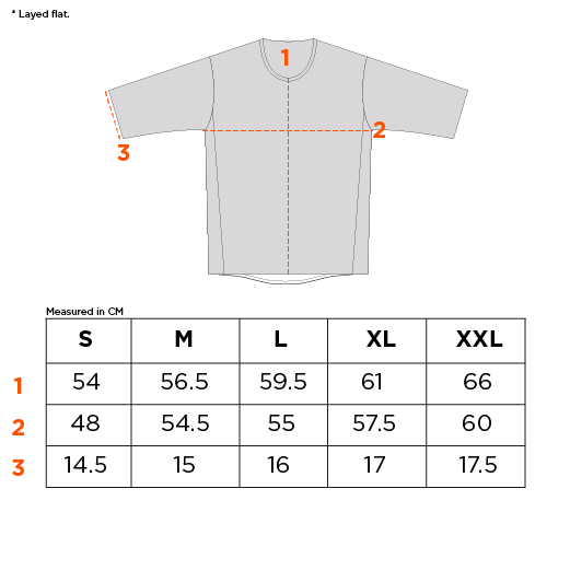 Trail Jersey Short Sleeve - Orange Bikes