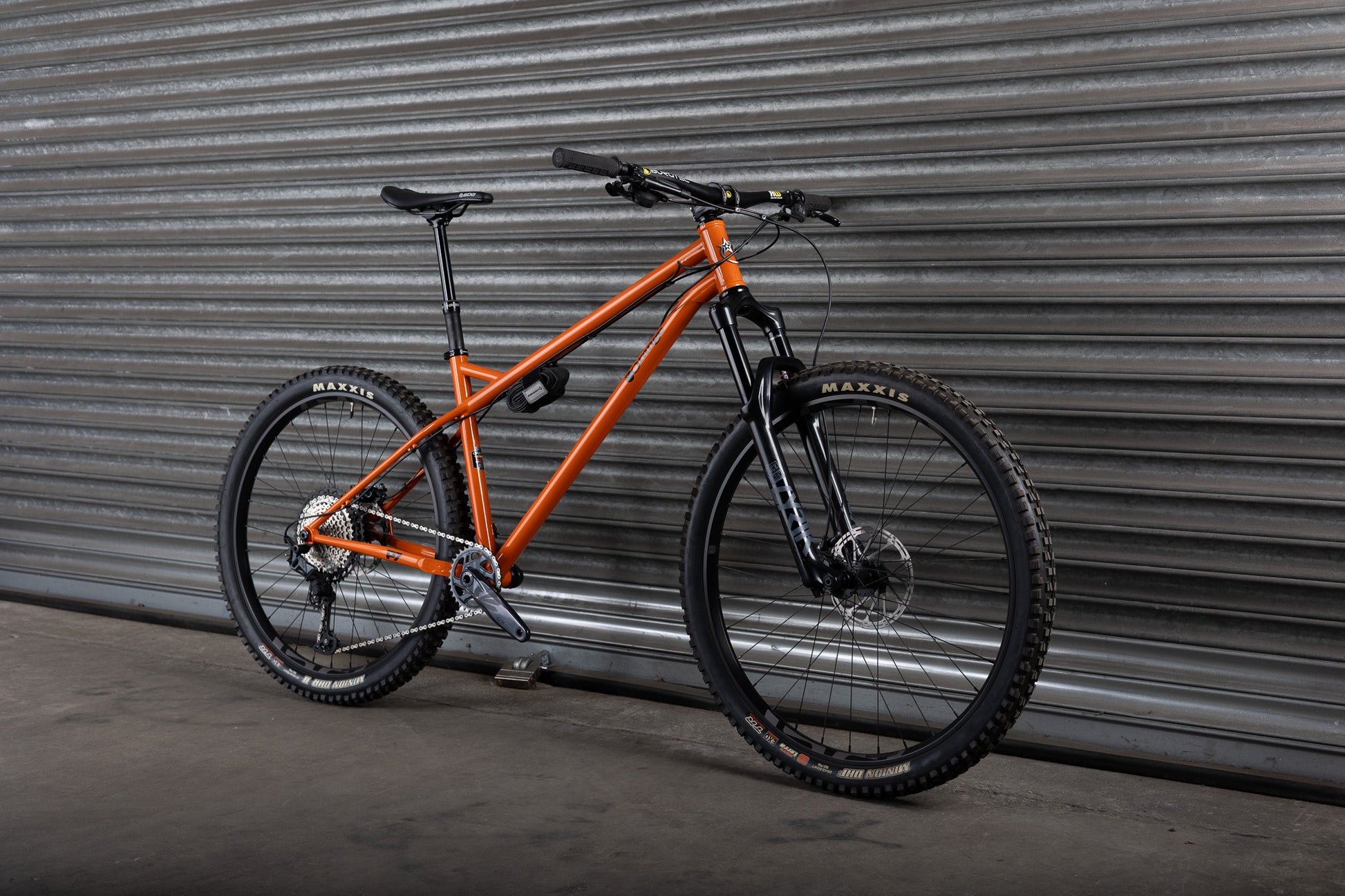 P7 MX RS, Large, Fizzy Orange - Orange Bikes
