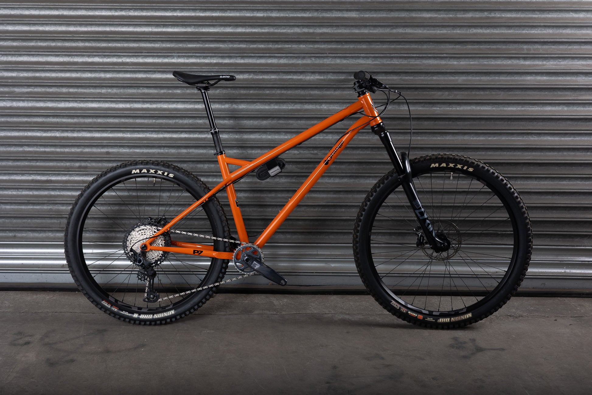 P7 MX RS, Large, Fizzy Orange - Orange Bikes