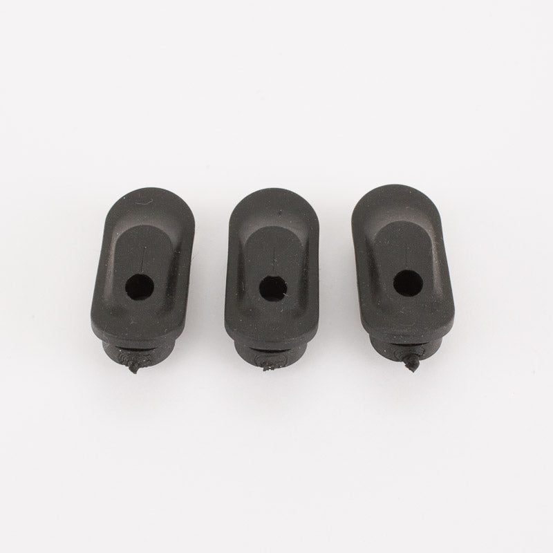 4/5mm Internal Gear Cable Grommet 3 Pack - Orange Bikes
