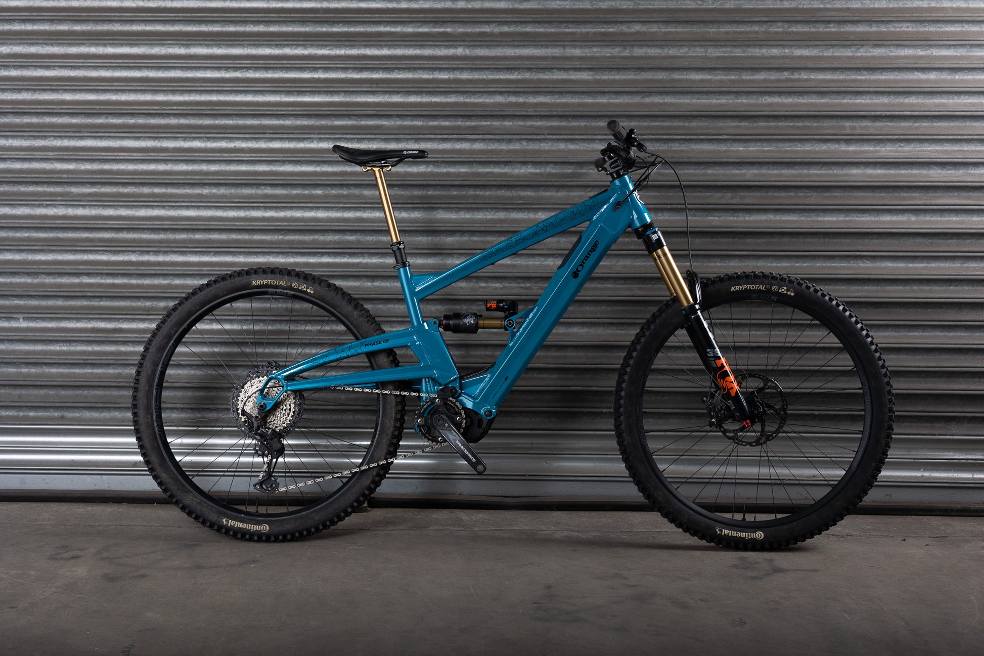 Ex-Demo 2025 Phase Evo 29 Factory, Large, Yorkshire Teal - Orange Bikes