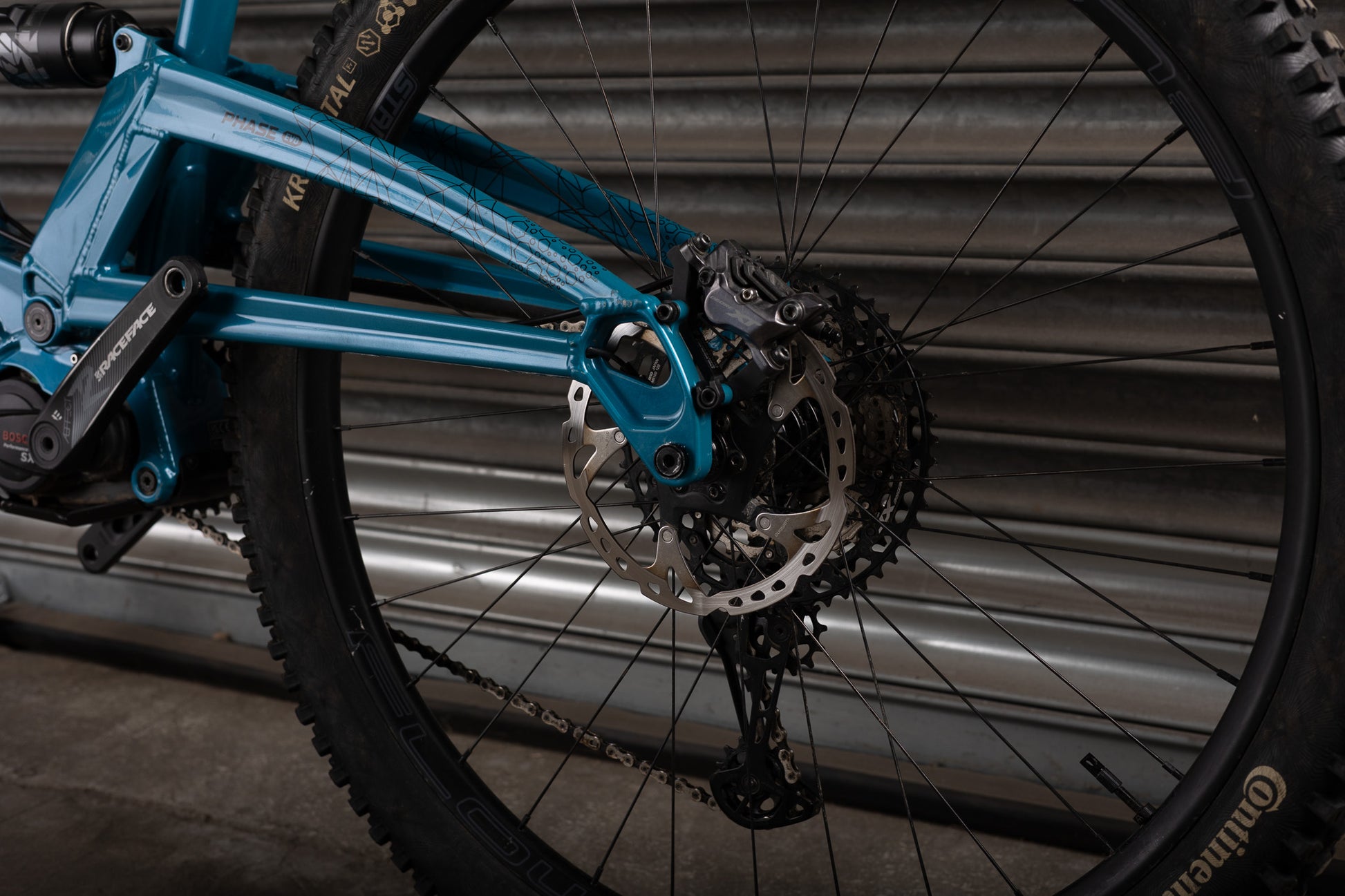 Ex-Demo 2025 Phase Evo 29 Factory, Large, Yorkshire Teal - Orange Bikes