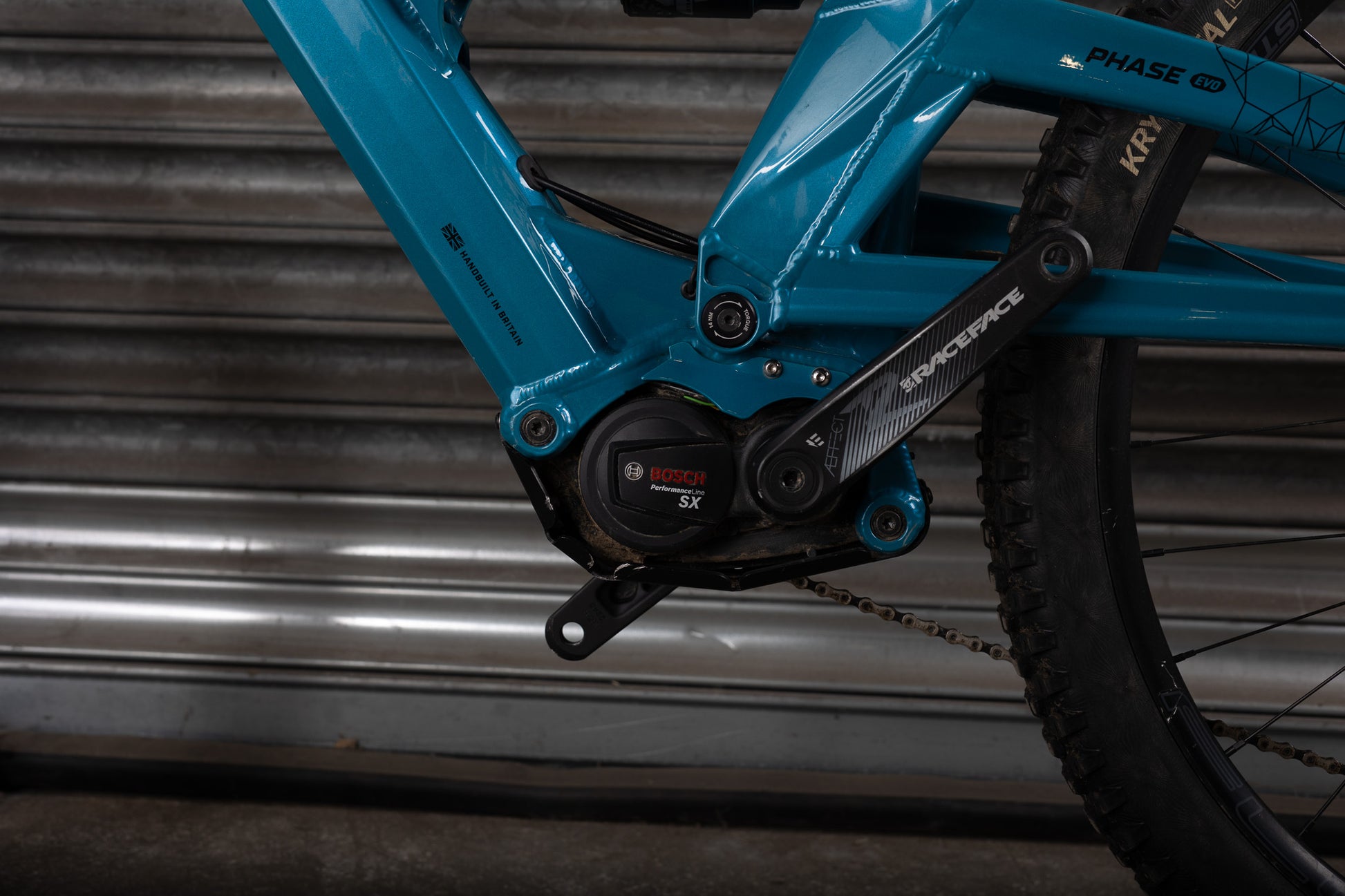 Ex-Demo 2025 Phase Evo 29 Factory, Large, Yorkshire Teal - Orange Bikes