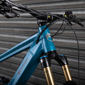 Ex-Demo 2025 Phase Evo 29 Factory, Large, Yorkshire Teal - Orange Bikes
