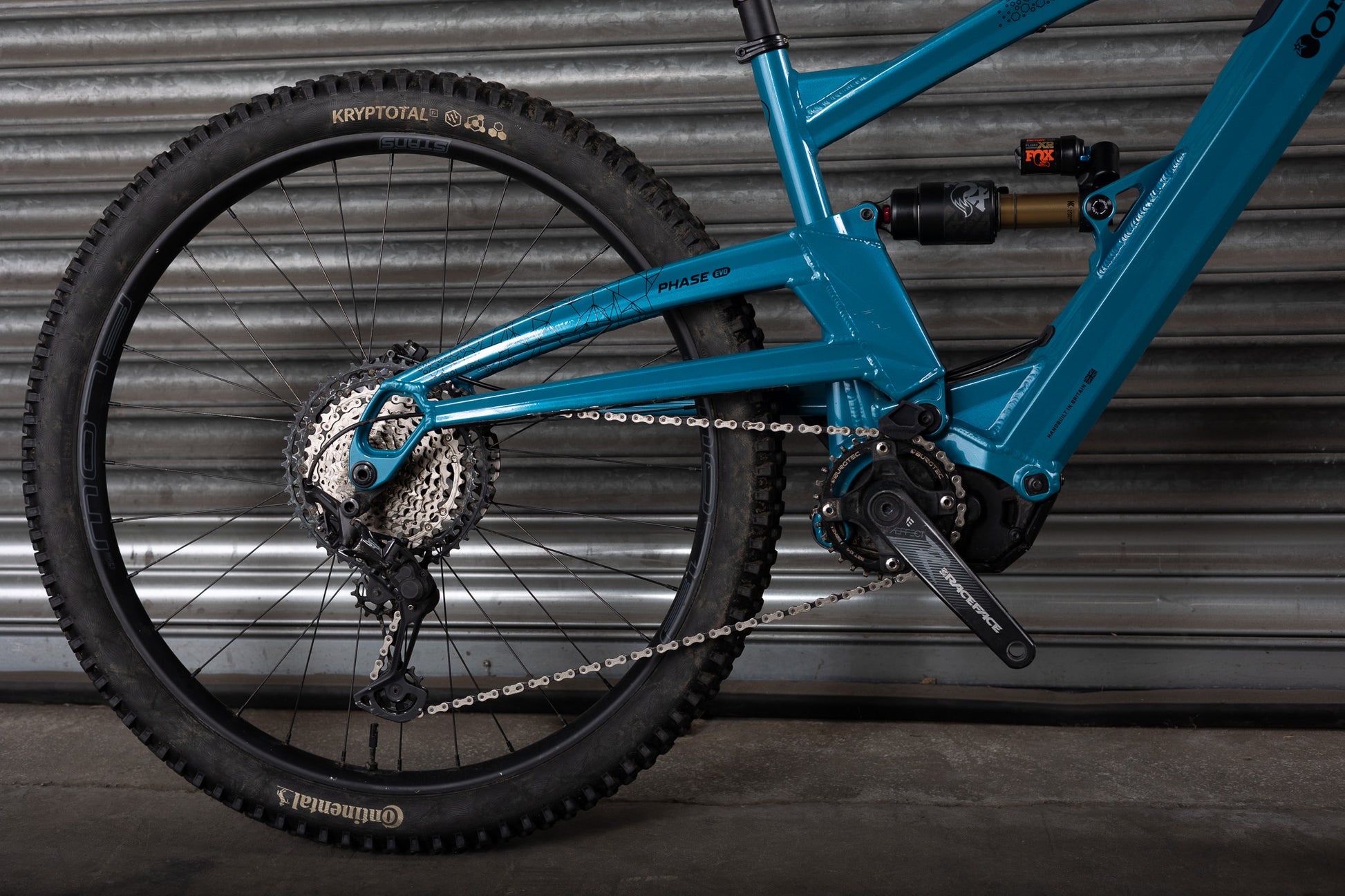 Ex-Demo 2025 Phase Evo 29 Factory, Large, Yorkshire Teal - Orange Bikes