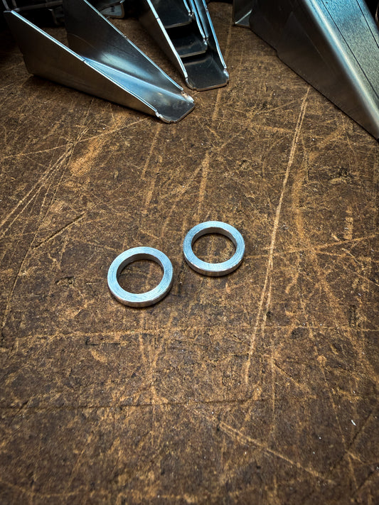 Main Pivot Axle Spacers - Orange Bikes