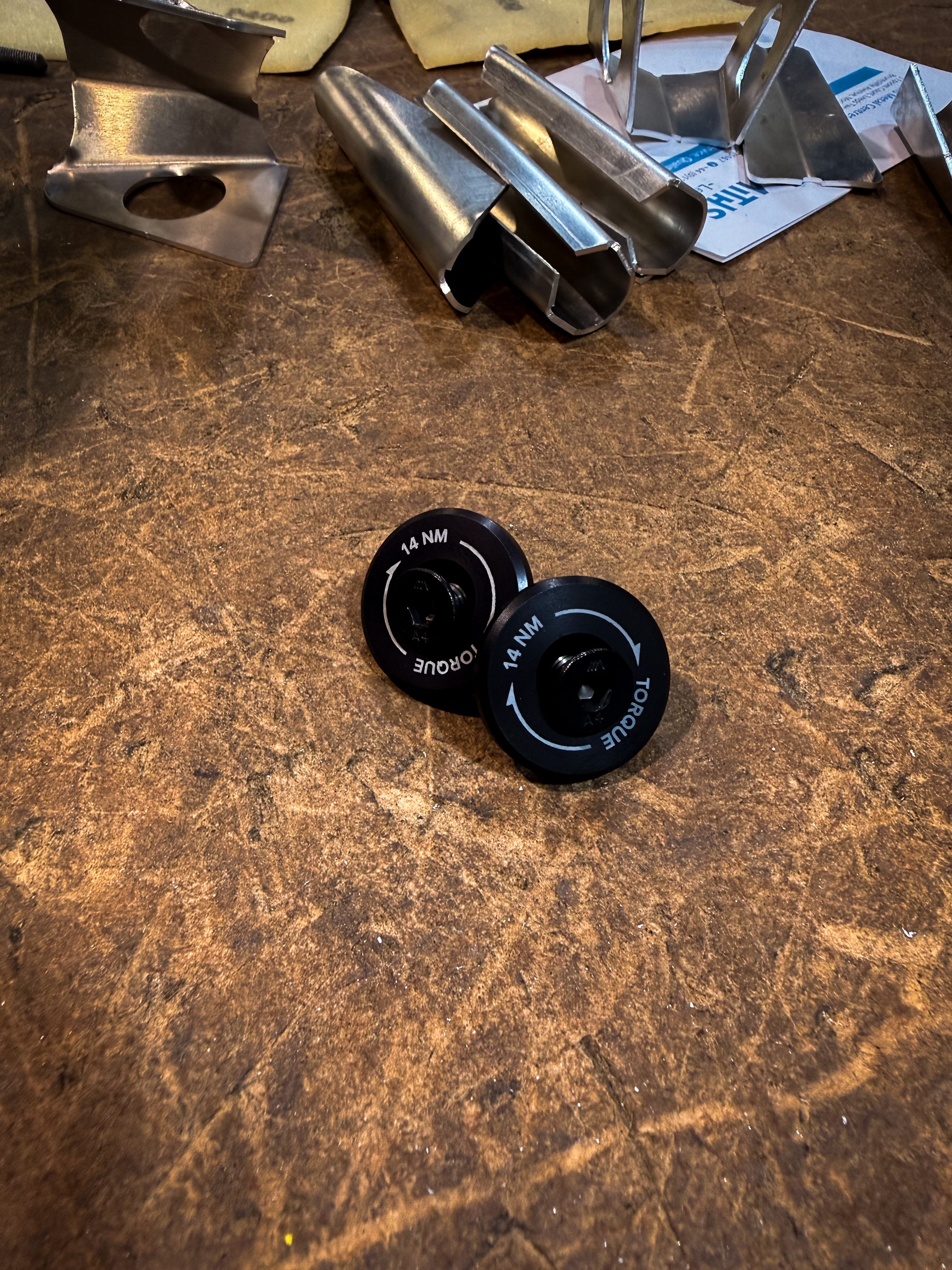 Pivot Bearing Caps - Orange Bikes