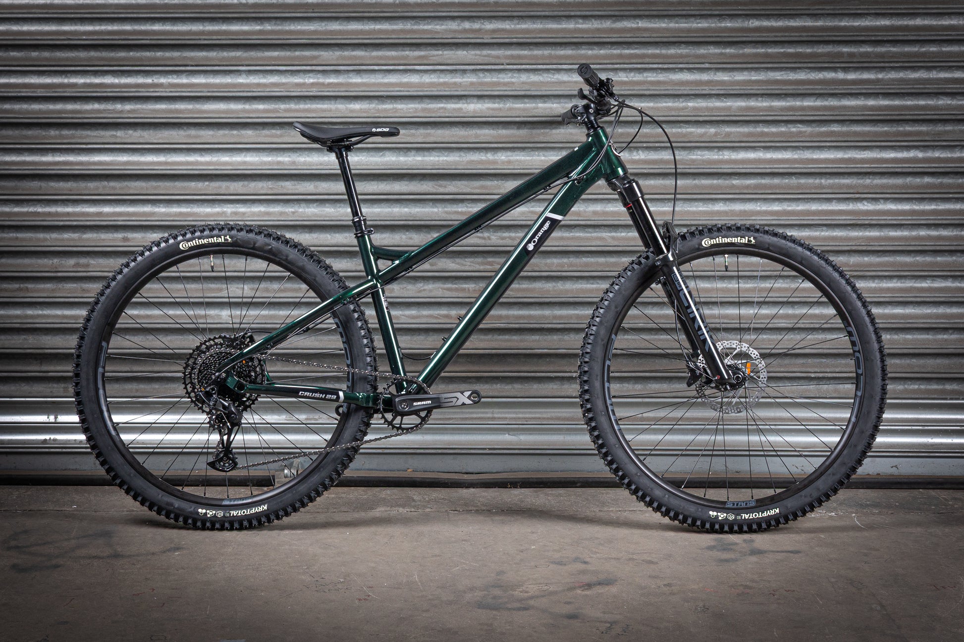 Crush 29 Comp Custom, Medium, British Racing Green