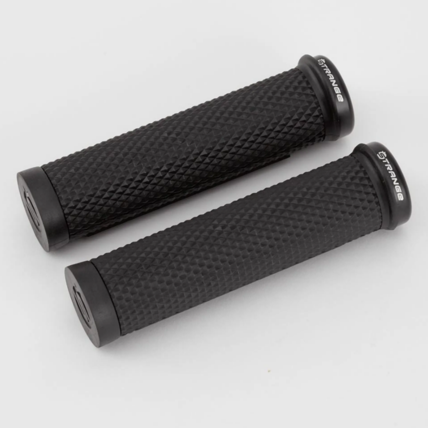 Strange Grappler Grips - Orange Bikes