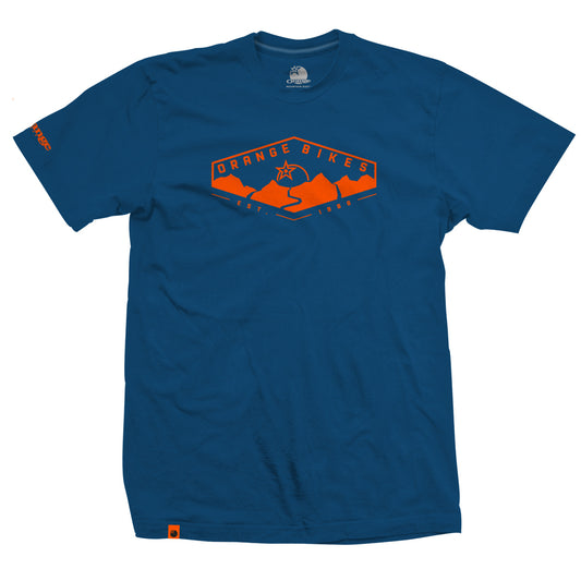 Orange Sunrise Tee (Various Colours) - Orange Bikes