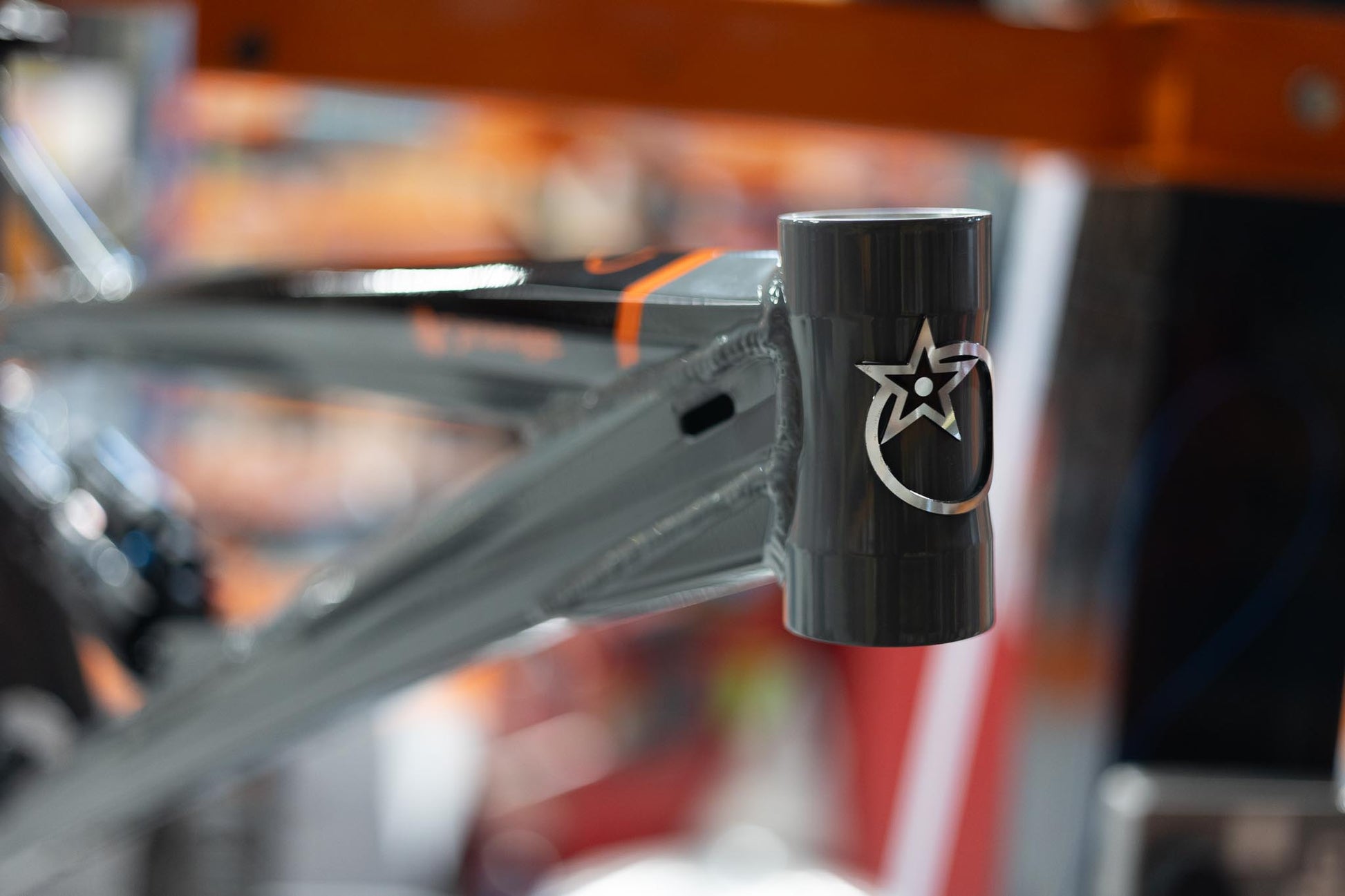 2021 Switch 6 Frames Performance shock Norlando Grey - Orange Bikes