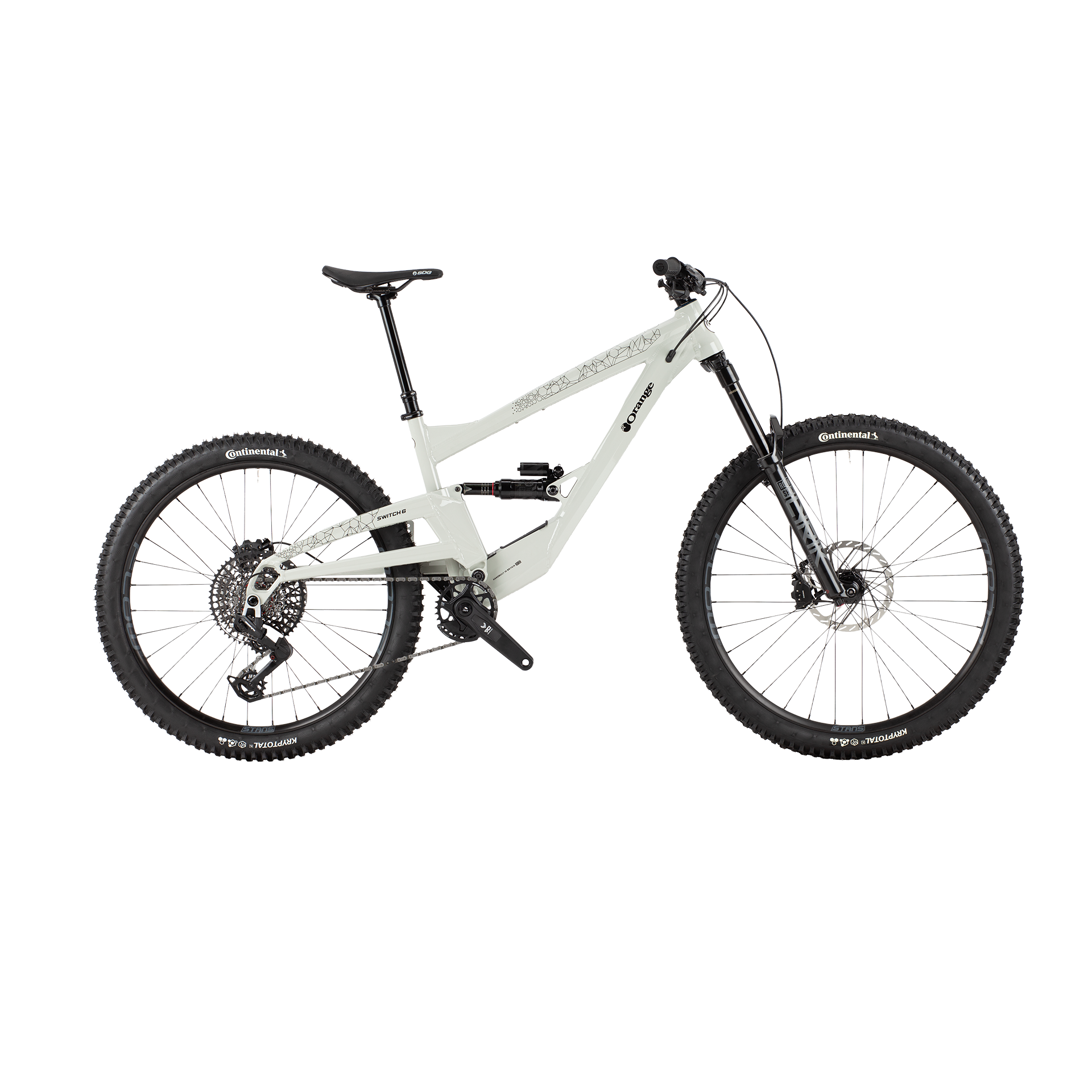 Frame Repaint - Orange Bikes