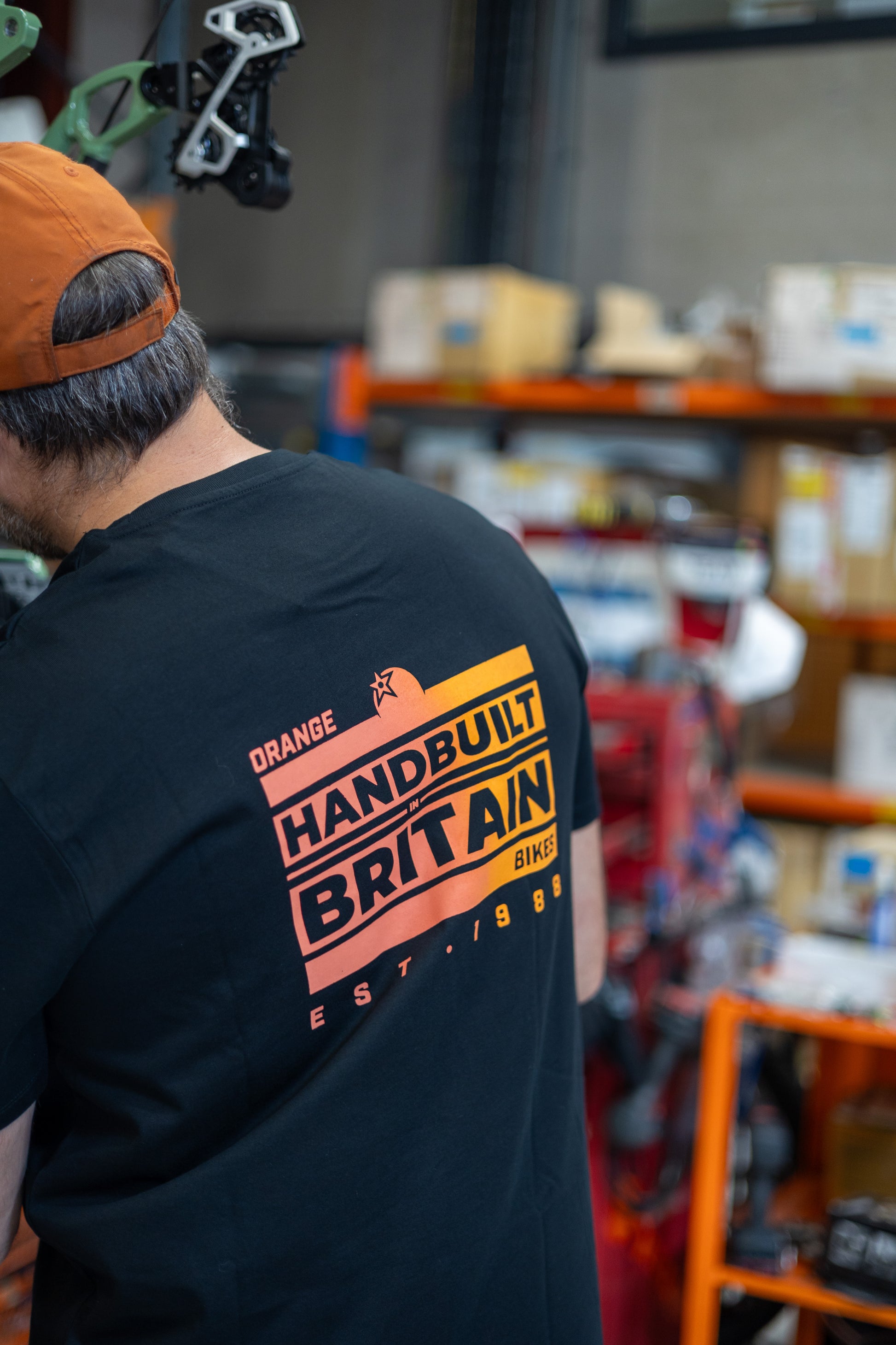 Tee | Orange Warm Fade | Handbuilt