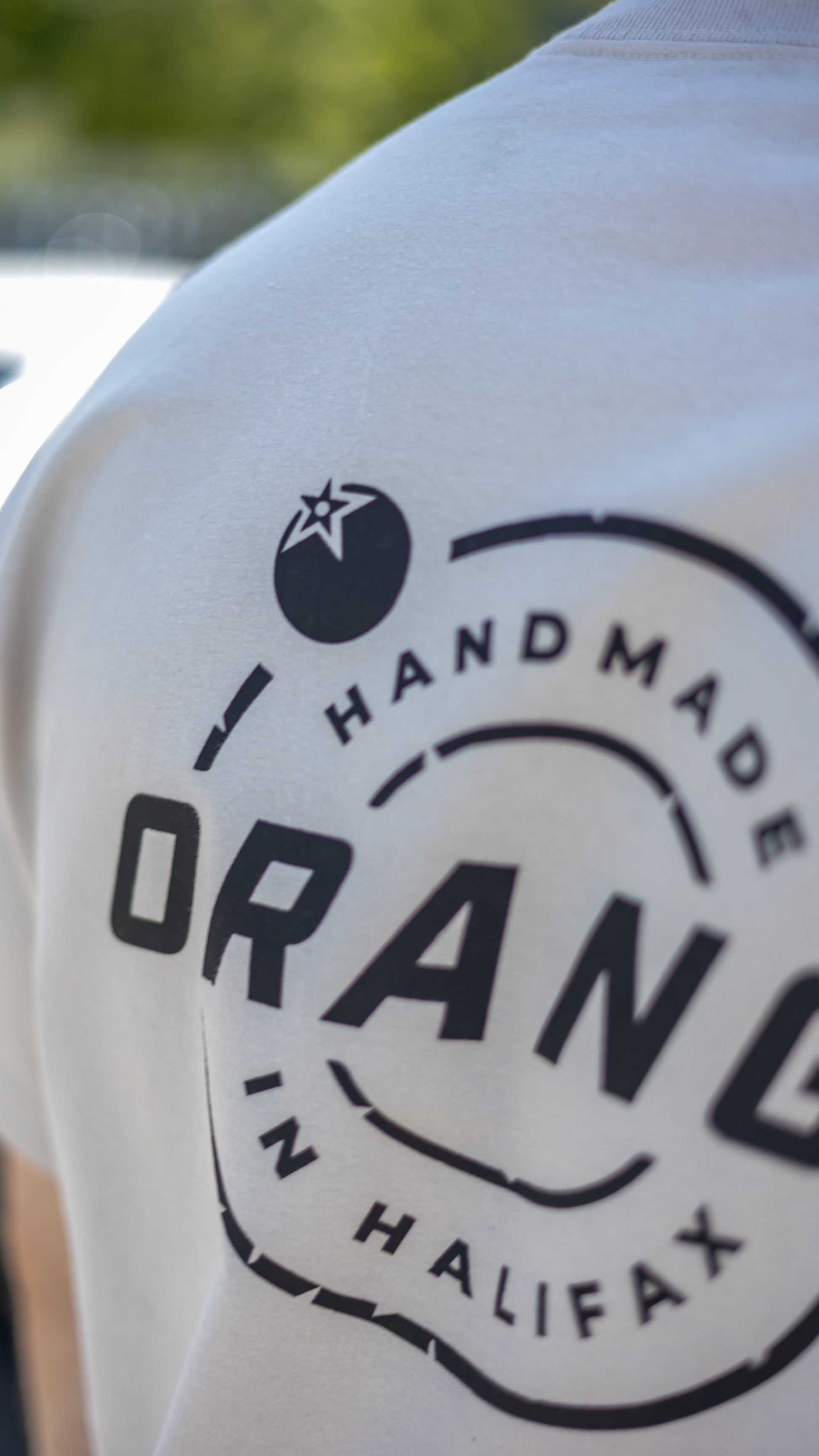 OVERSIZED Dust Tee |  ORANGE BIKES STAMP