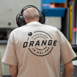 OVERSIZED Dust Tee |  ORANGE BIKES STAMP