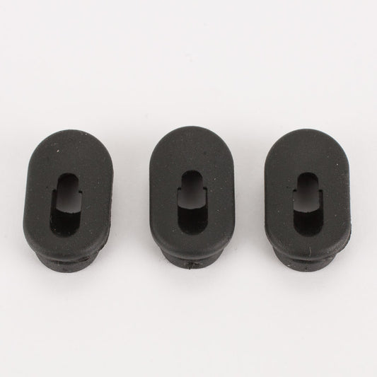19-25 Internal Routing Grommet 3 Pack - Orange Bikes