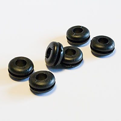 Cable Grommets (6 pack) - Orange Bikes